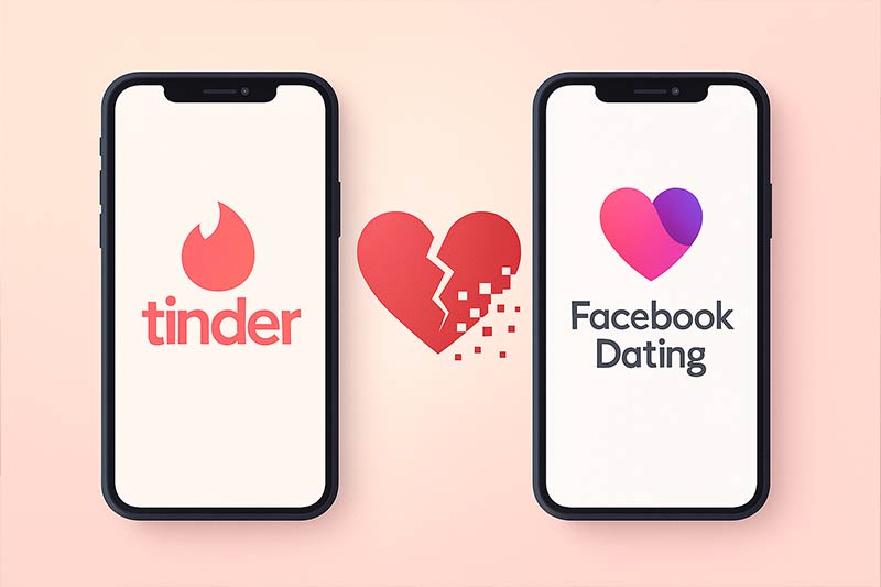 Facebook или Tinder: Среща на два свята – осъзнати връзки или игри на егото